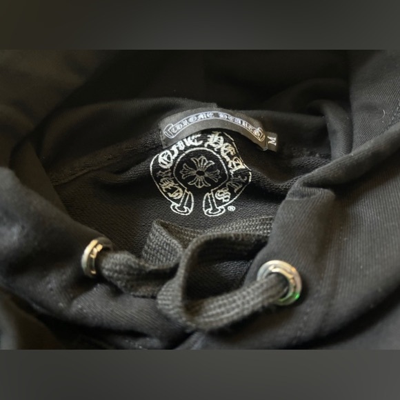 Chrome Hearts Online Exclusive Hoodie black/blue Medium gently used condition - Picture 2 of 5